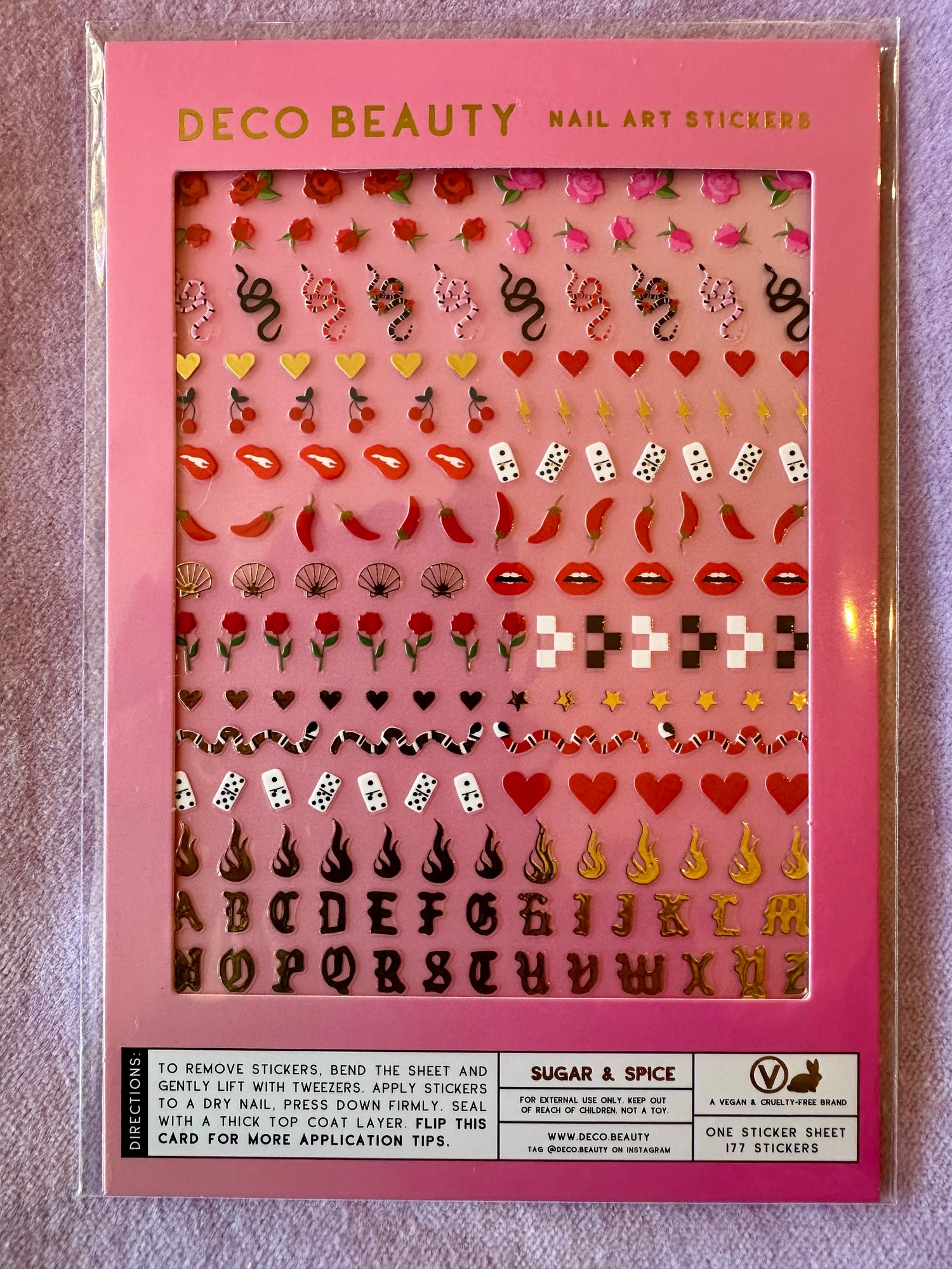 Sugar & Spice- Nail Art - Moon Room Shop and Wellness