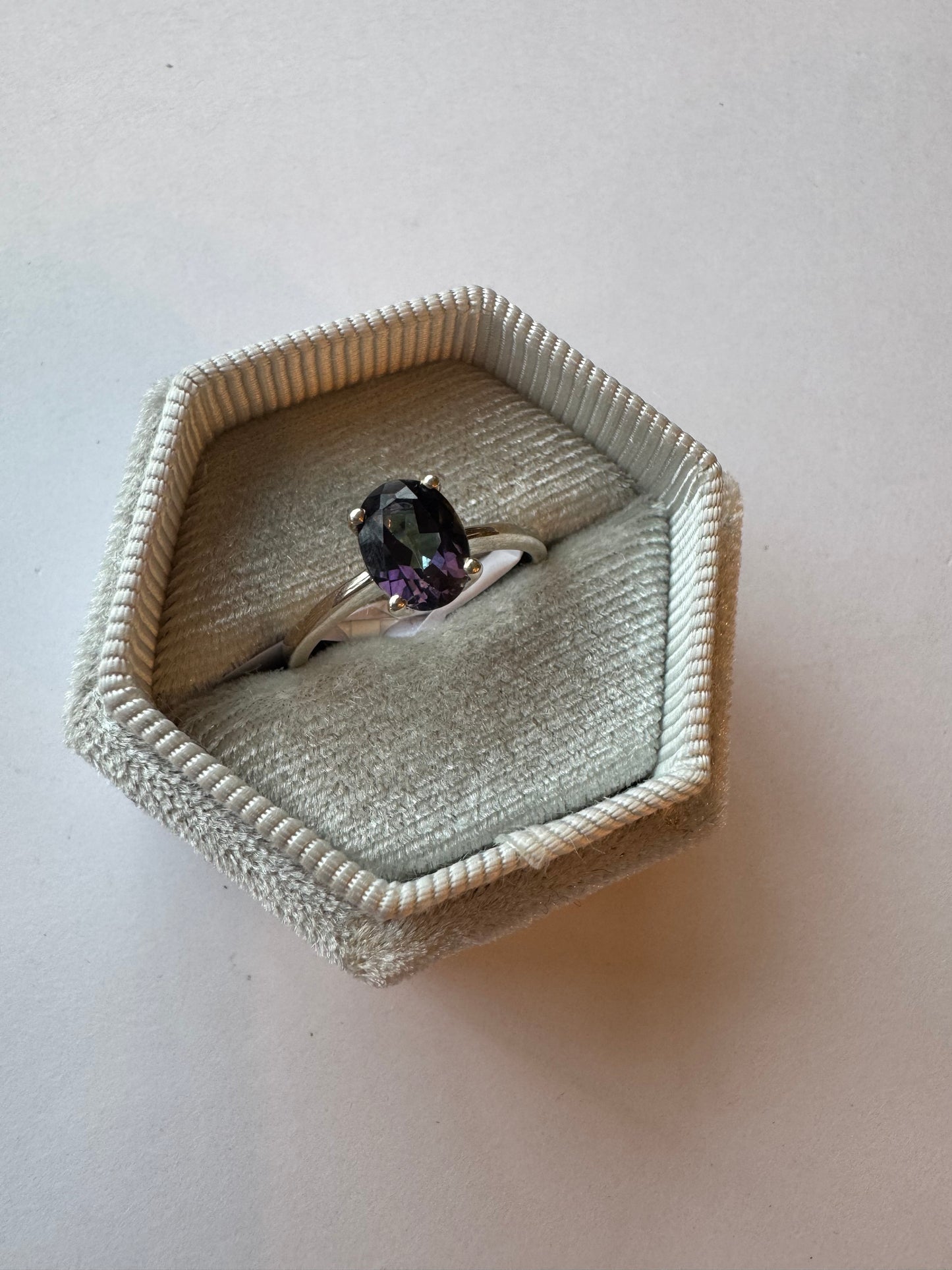 Mystic Topaz Sterling SIlver Ring Size 7 - Moon Room Shop and Wellness