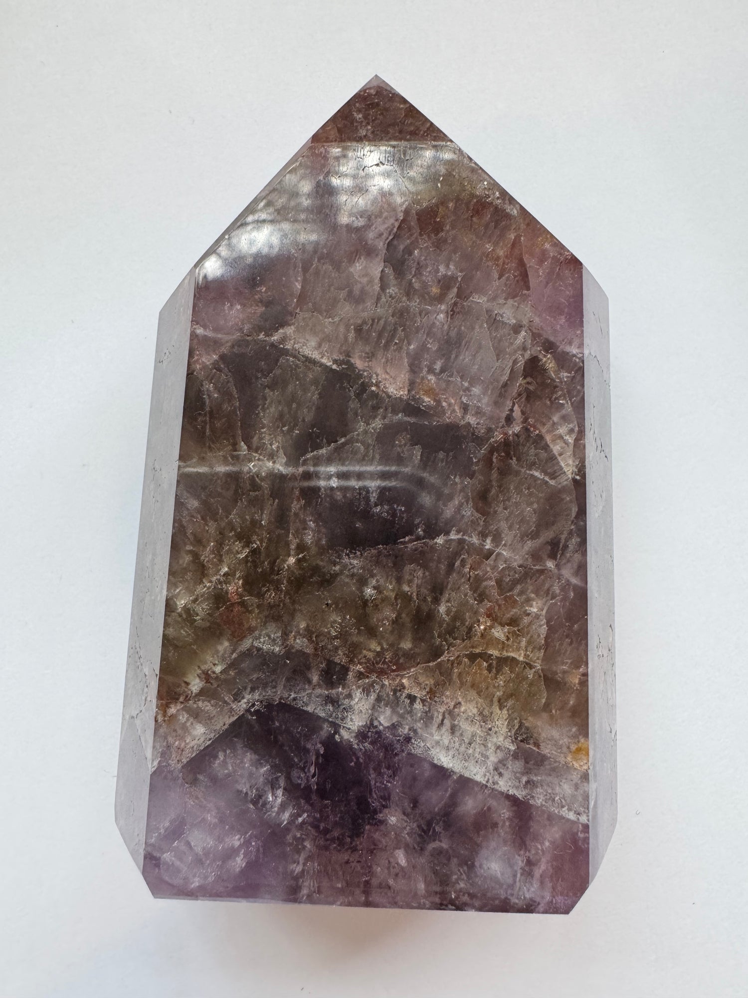 Super Seven/Melody Stone Gorgeous Tower 394 g- Brazil - Moon Room Shop and Wellness