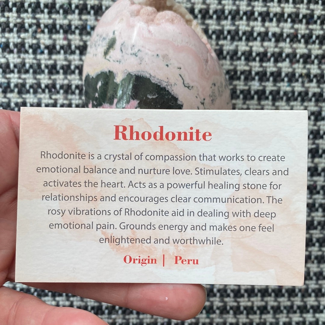 Rhodonite Freeform- Peru- 287 g - Moon Room Shop and Wellness