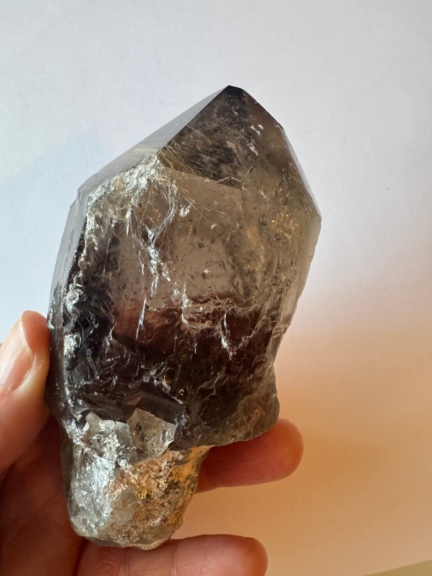 Smoky Quartz Rultilated Point 240 g Brazil Spectacular Beauty - Moon Room Shop and Wellness