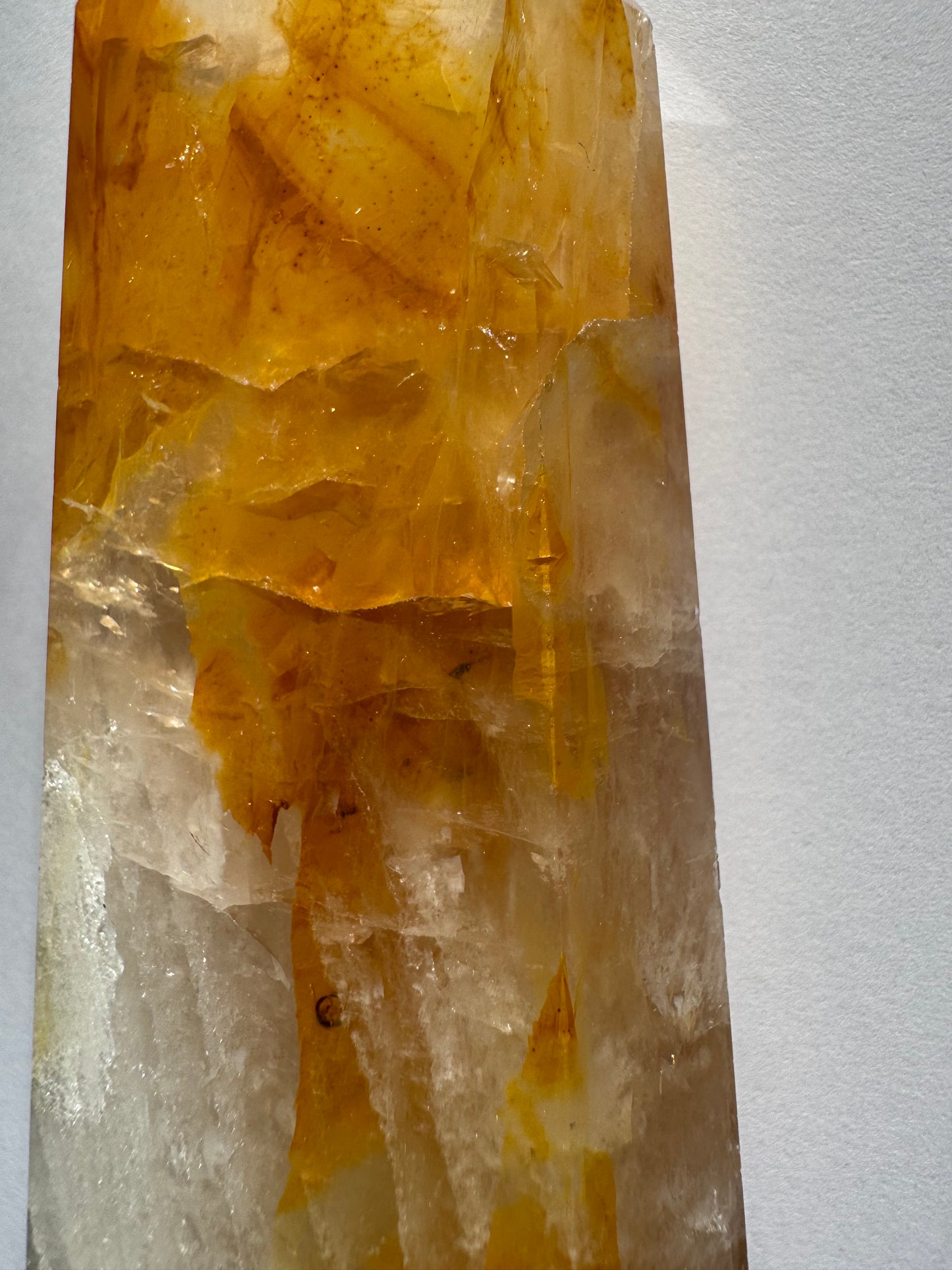 Golden Healer Quartz Tower 296 g Brazil - Divine Beauty - Moon Room Shop and Wellness