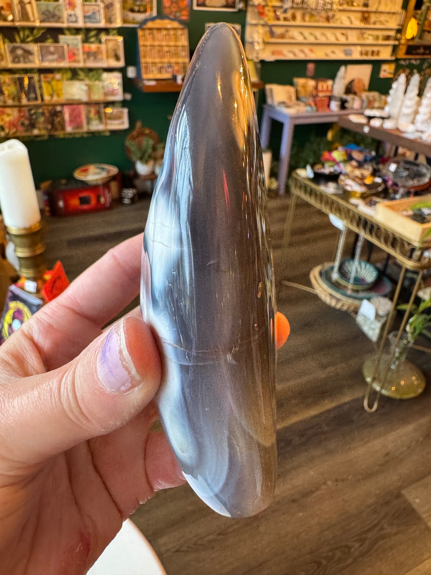 Orca Agate Freeform 1.24 lb - Moon Room Shop and Wellness