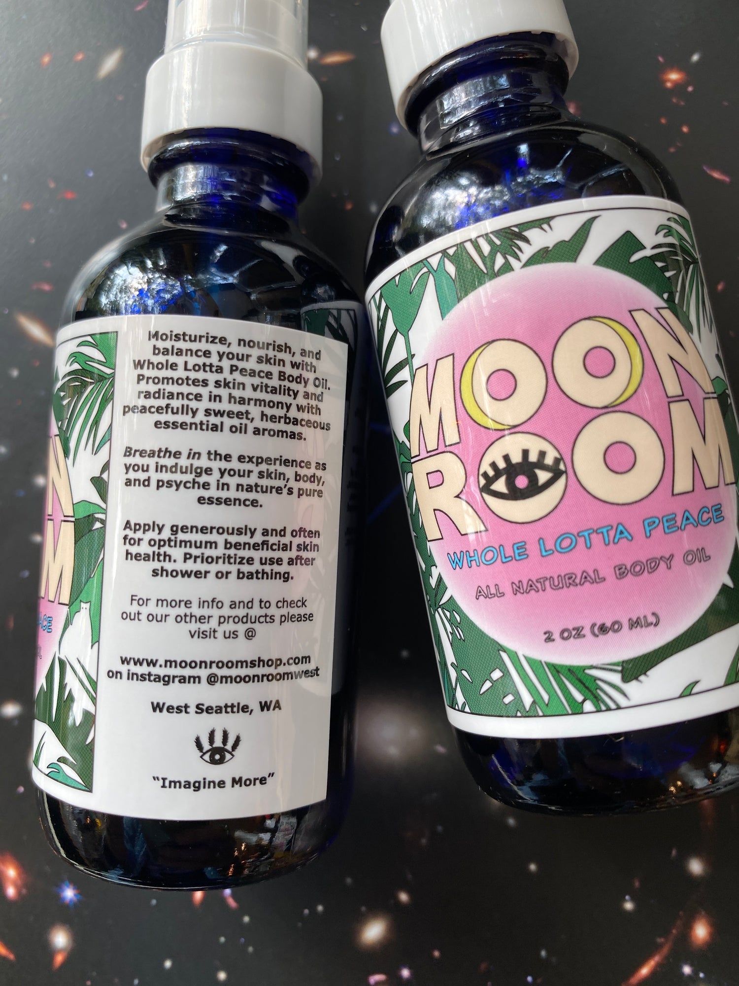 Moon Room Whole Lotta Peace Body Oil 2oz - Moon Room Shop and Wellness