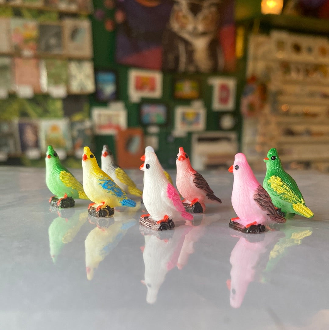 Mini Parrot Charm - Moon Room Shop and Wellness