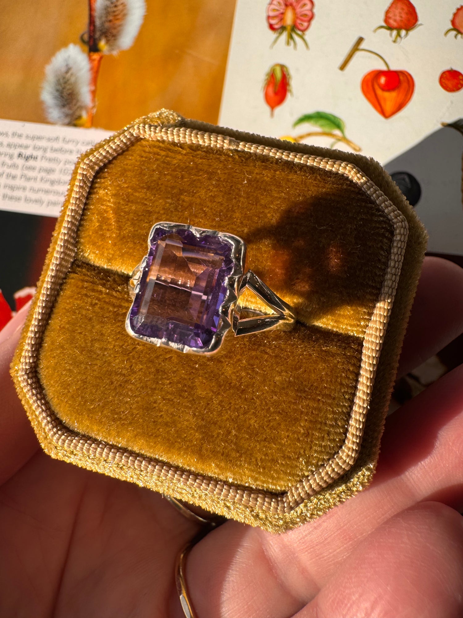 Amethyst Supreme Ring Size 8 - Moon Room Shop and Wellness