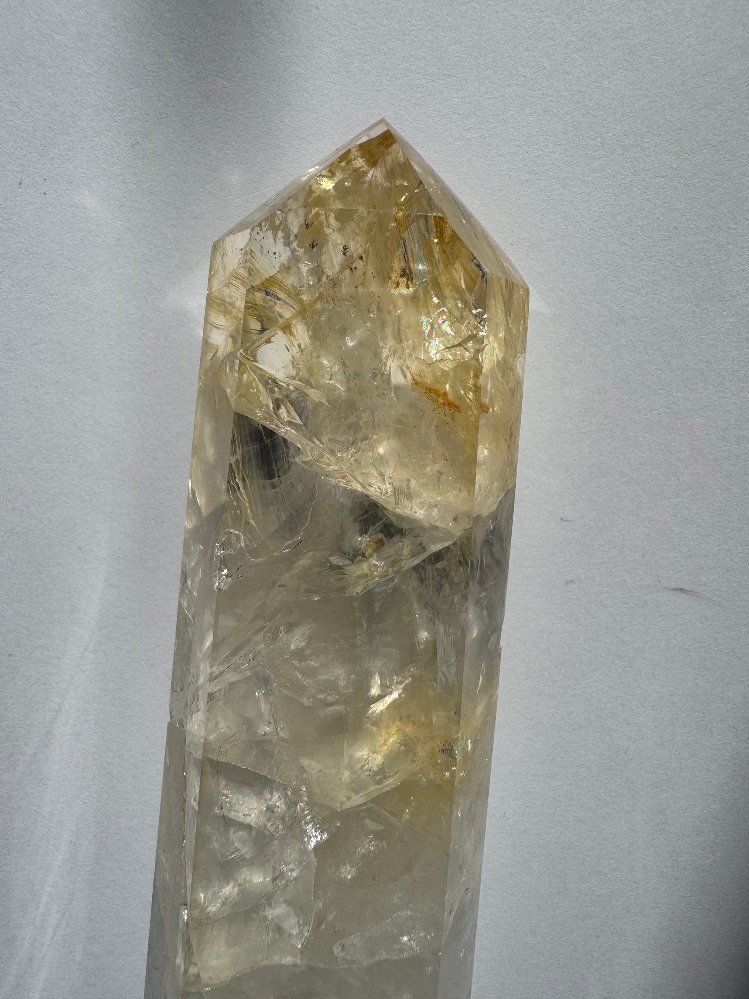 Golden Healer Quartz Tower 352 g Brazil - Divine Beauty - Moon Room Shop and Wellness