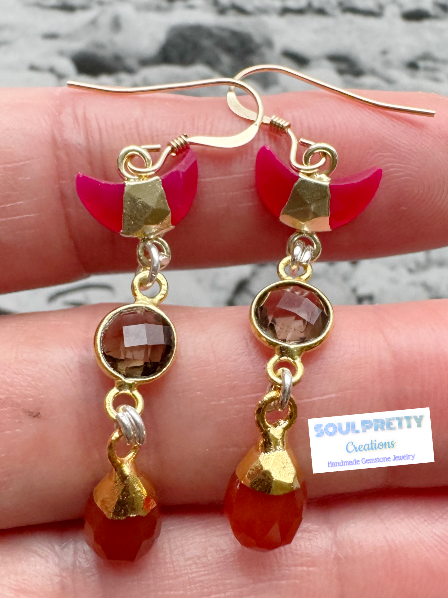 Fruit Fantasy Earrings 2” L - Moon Room Shop and Wellness