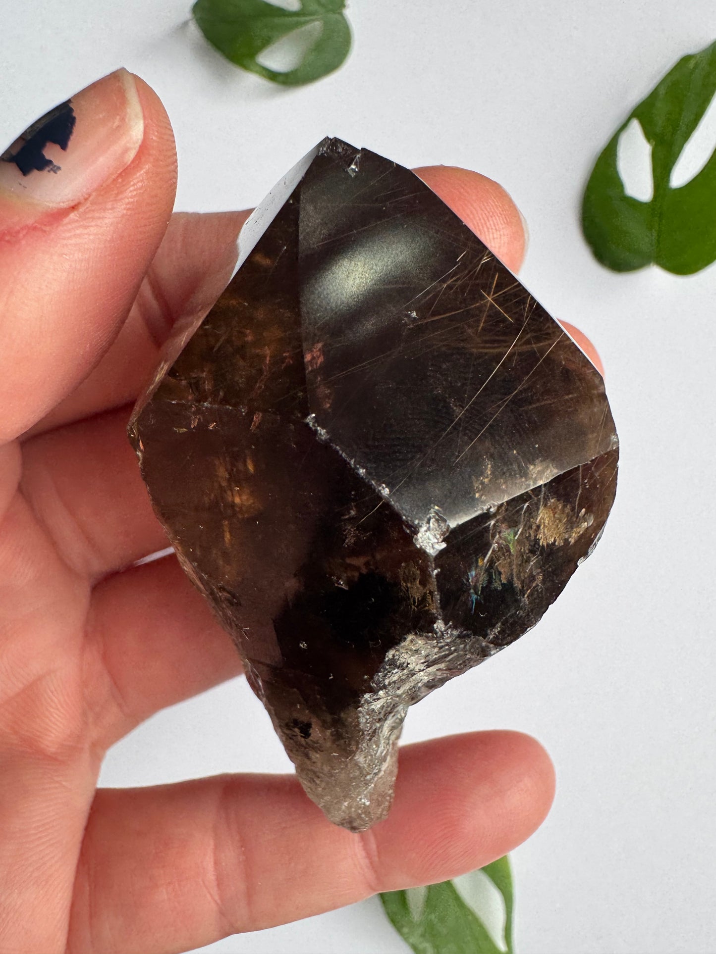 Smoky Quartz Rutilated Beauty 84 g. Brazil - Moon Room Shop and Wellness