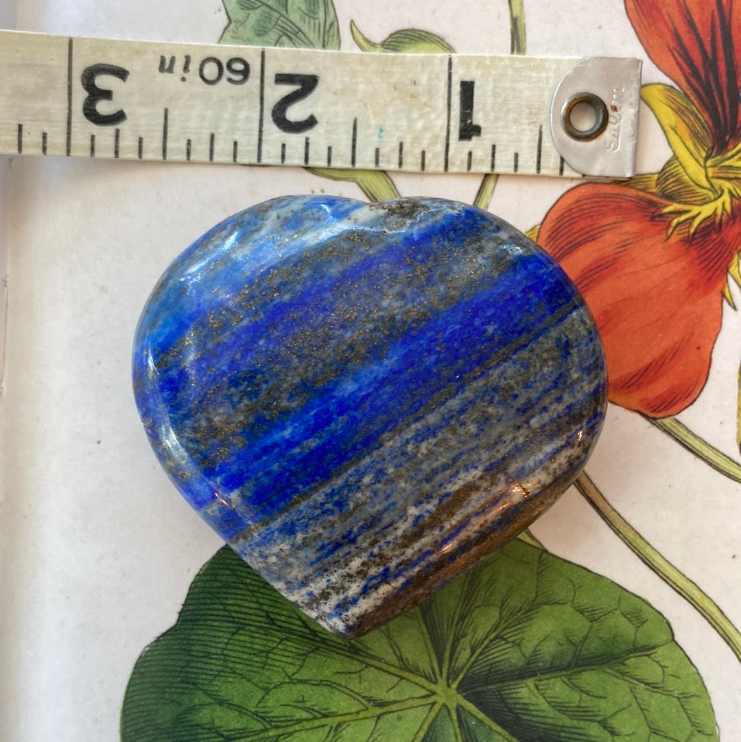 Lapis Heart 122 Grams - Moon Room Shop and Wellness