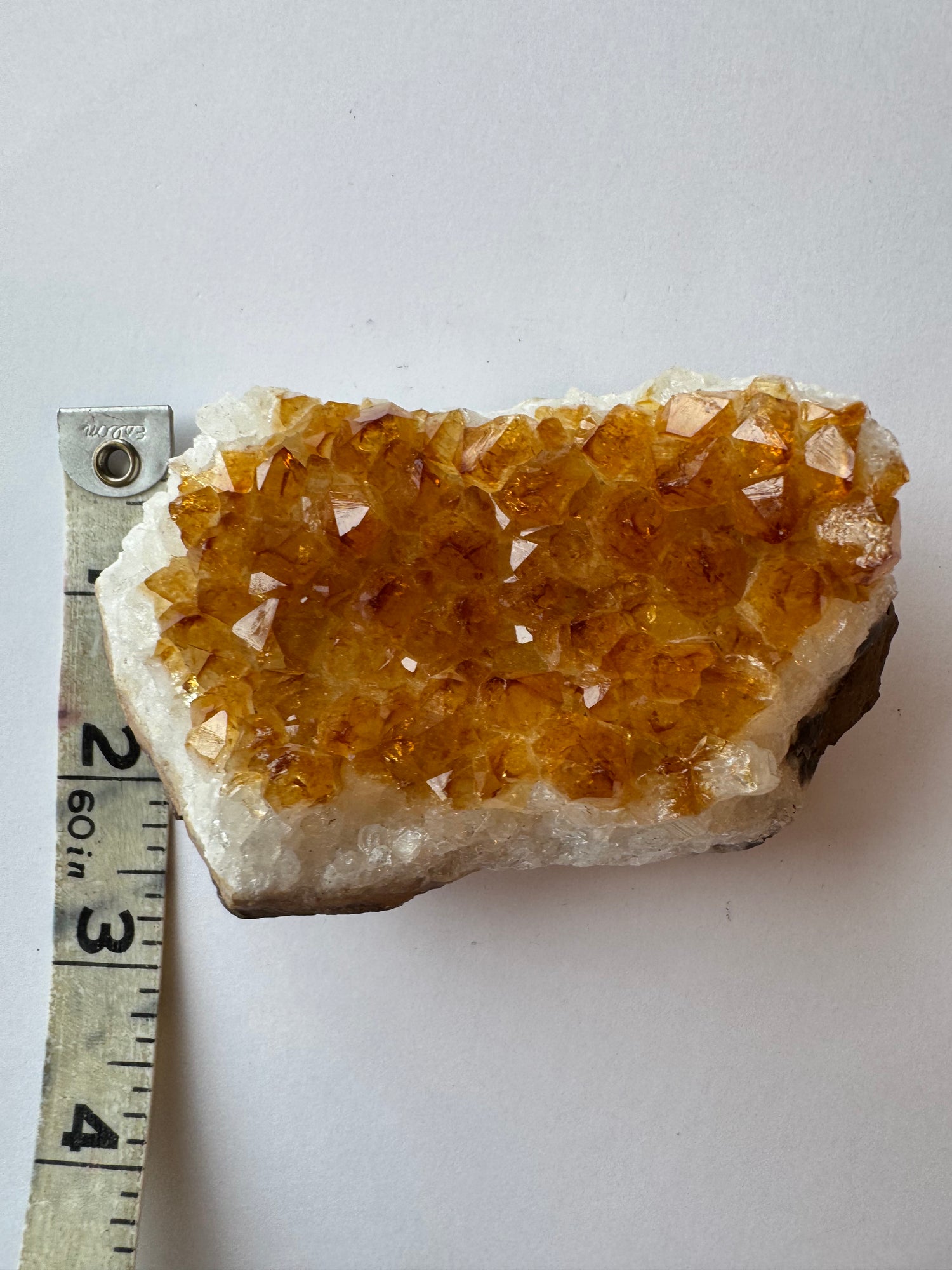 Citrine (heat treated) Cluster  307 g Brazil - Moon Room Shop and Wellness