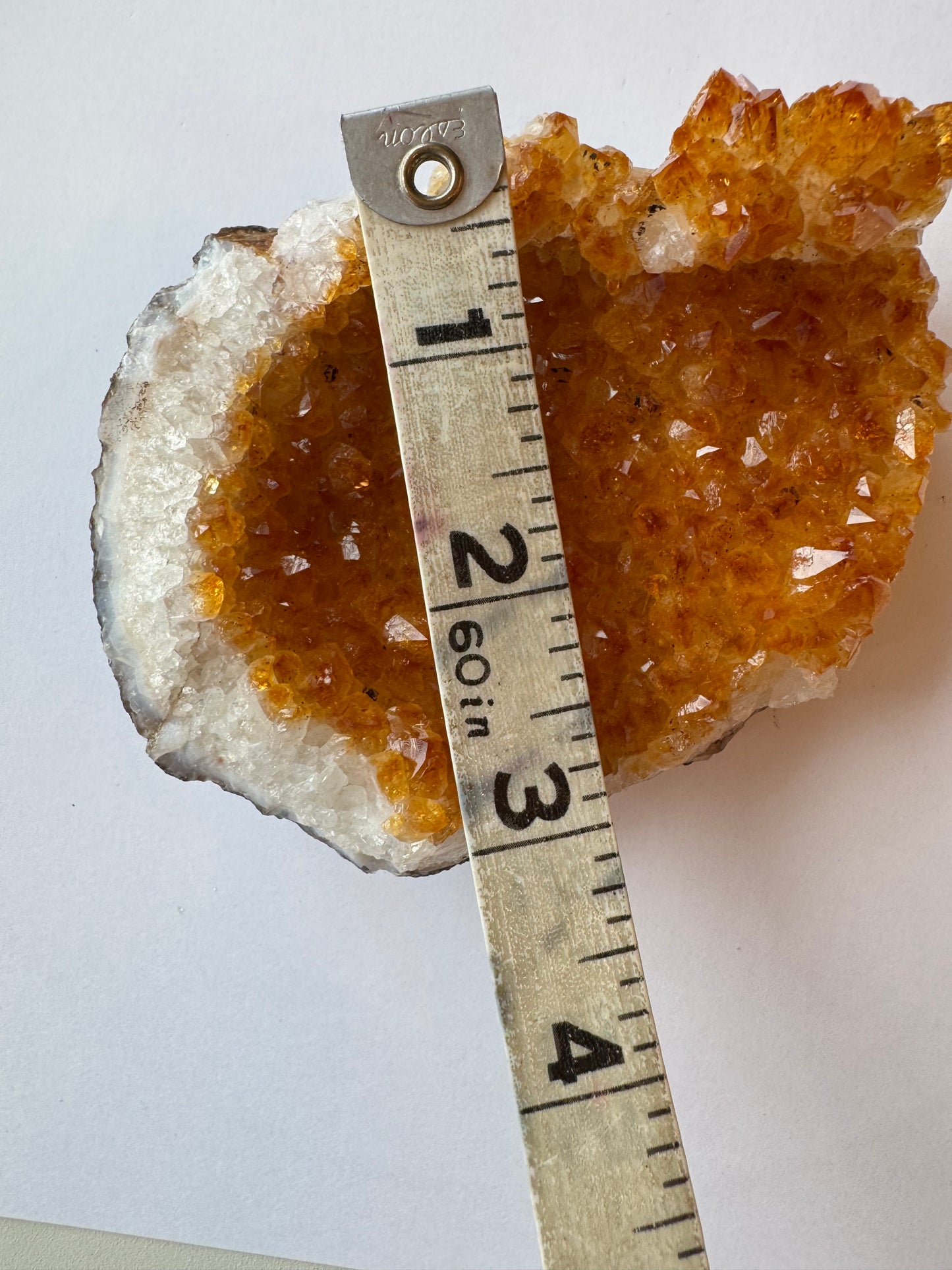 Citrine (heat treated) Cluster  284 g Brazil - Moon Room Shop and Wellness