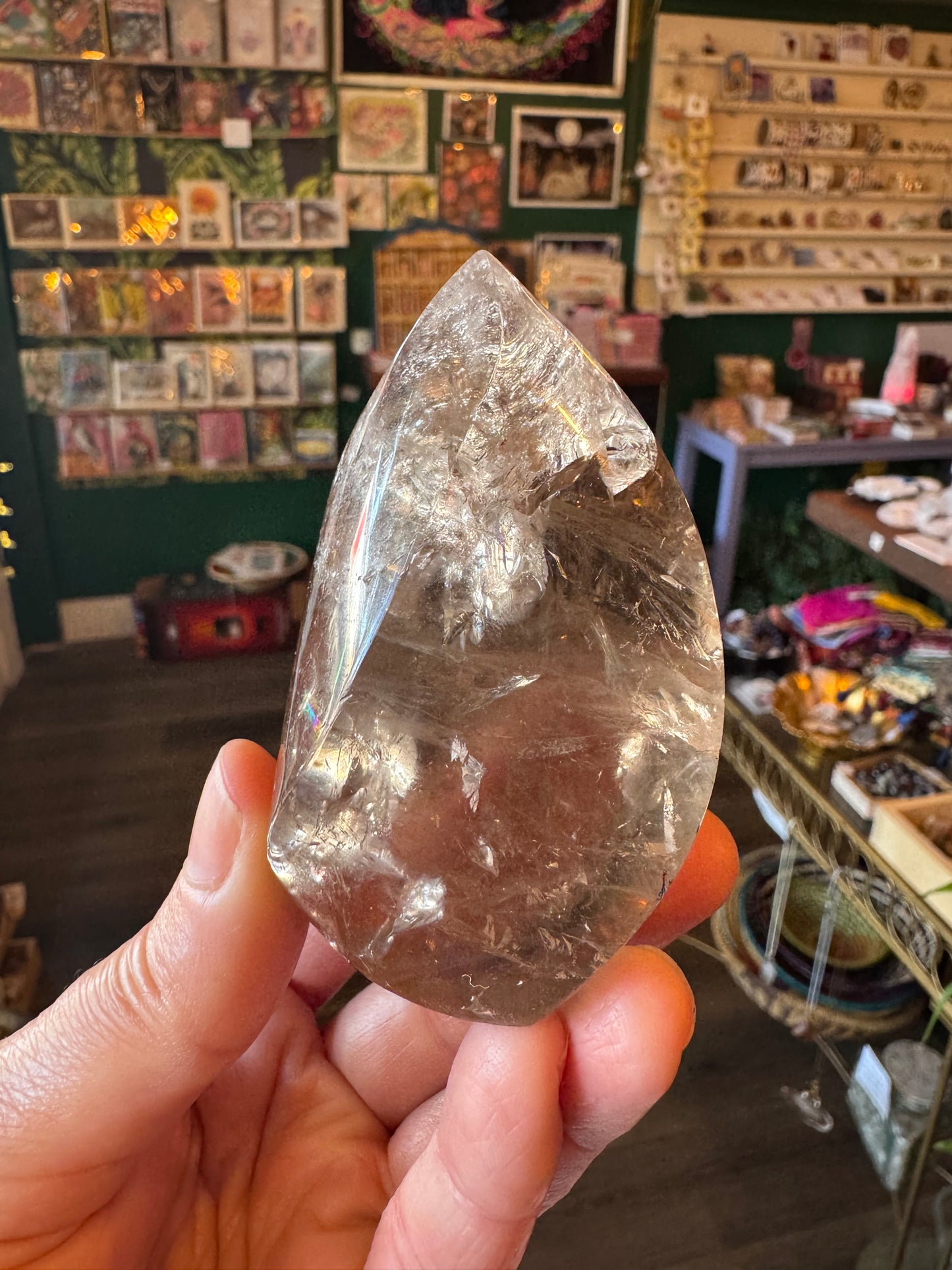 Smoky Quartz Flame 207 g Brazil - Moon Room Shop and Wellness