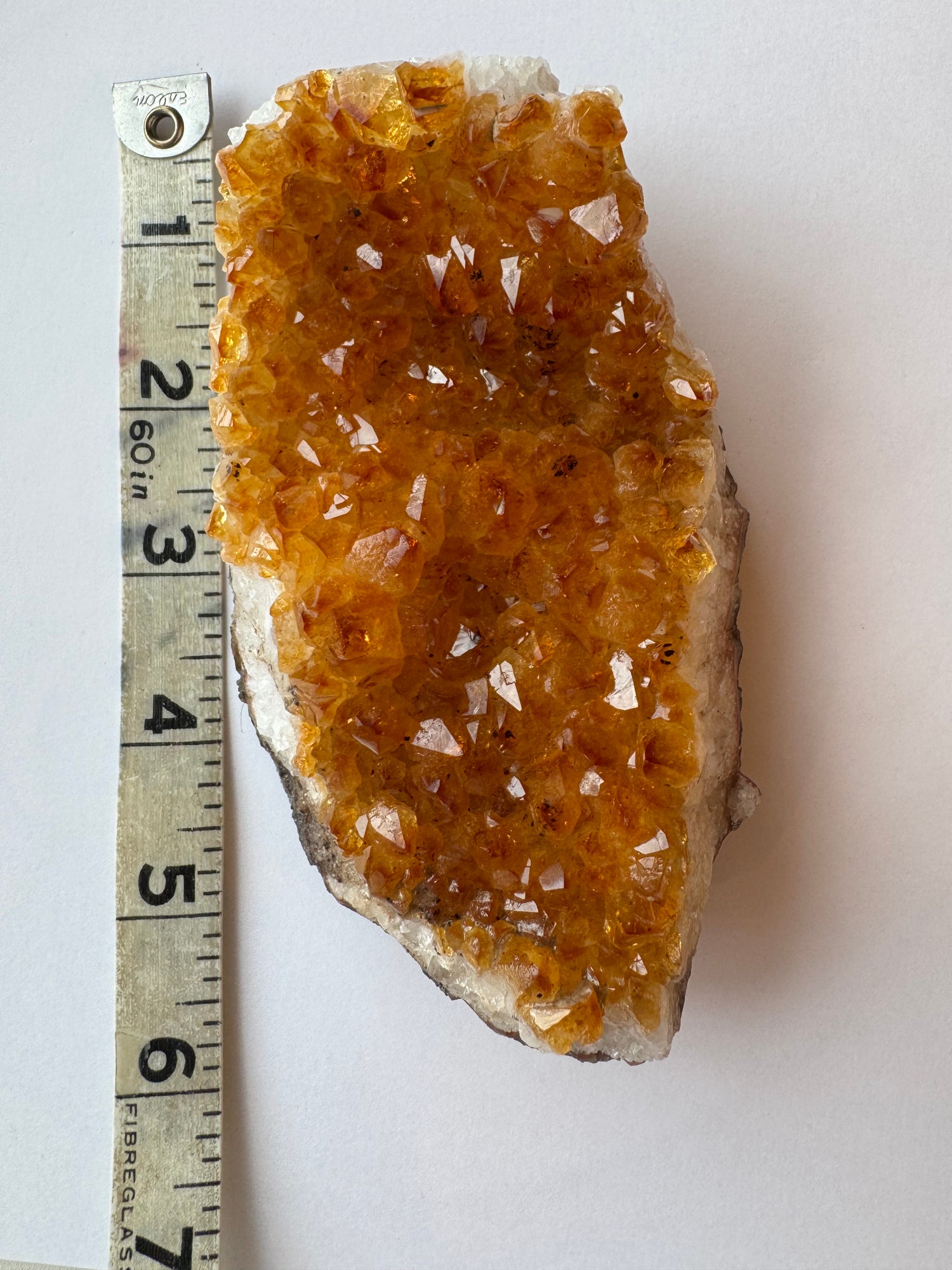 Citrine (heat treated) Cluster  412 g Brazil - Moon Room Shop and Wellness