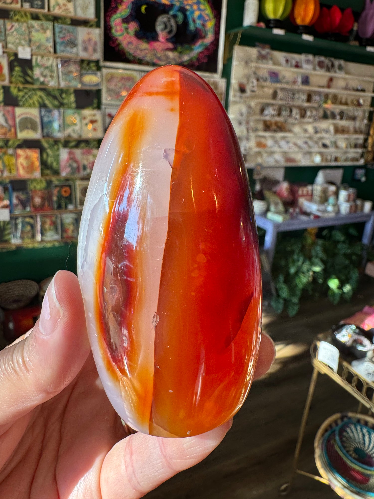 Carnelian Freeform 436 g Madagascar - Moon Room Shop and Wellness