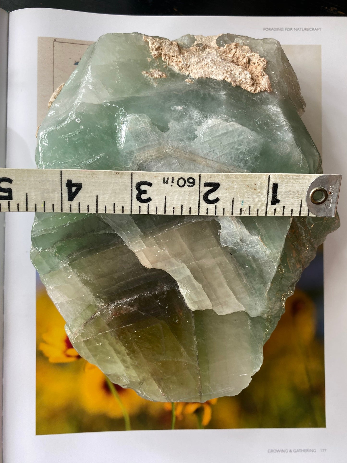 Green Calcite Freeform 4.4 lbs - Moon Room Shop and Wellness