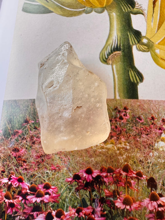 Libyan Desert Glass Tektite 10.9  gram - Moon Room Shop and Wellness