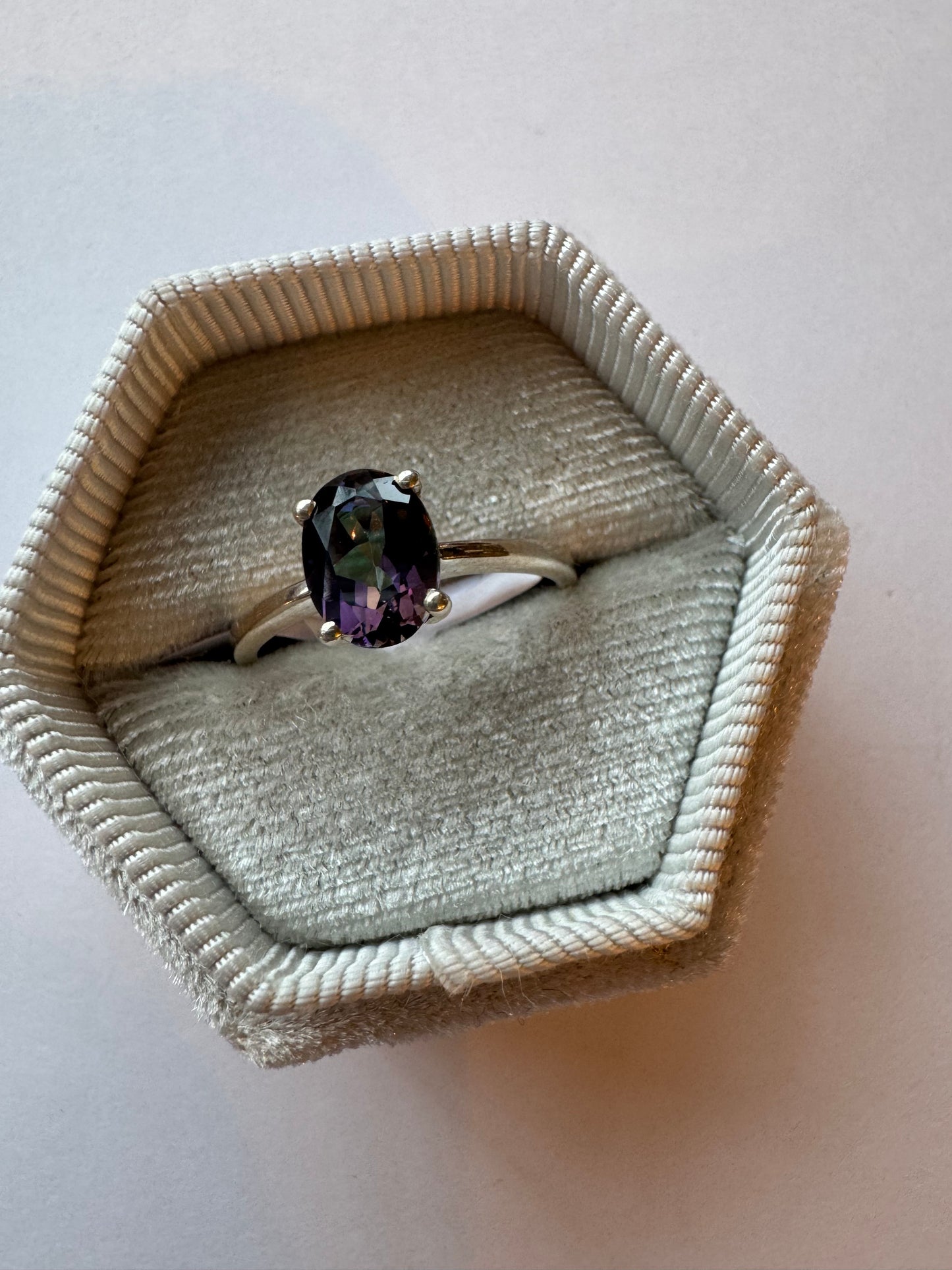 Mystic Topaz Sterling SIlver Ring Size 7 - Moon Room Shop and Wellness