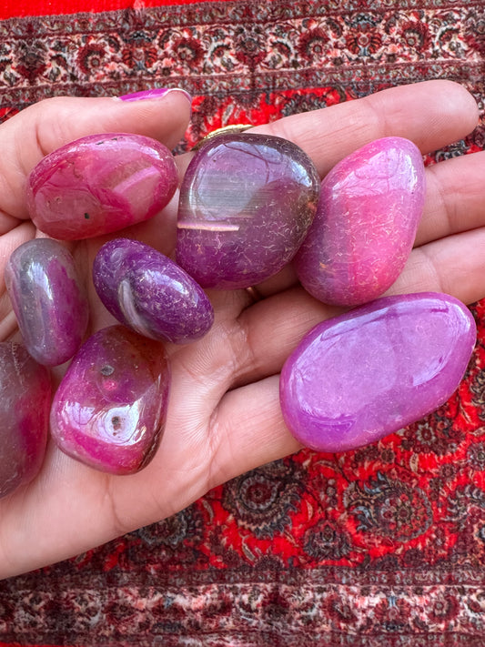 Pink Agate Dyed - Moon Room Shop and Wellness