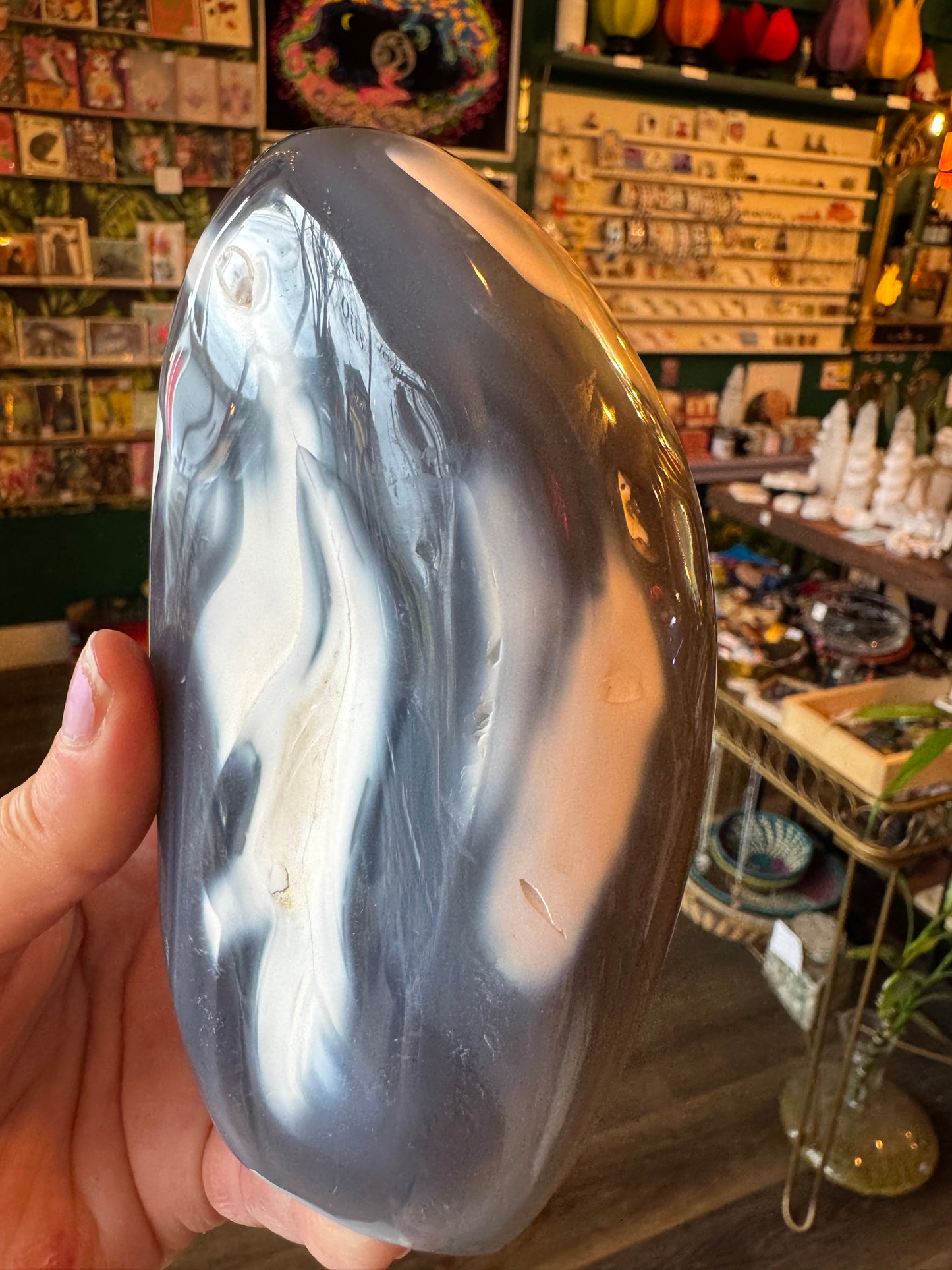 Orca Agate Freeform 2.53 lb - Moon Room Shop and Wellness