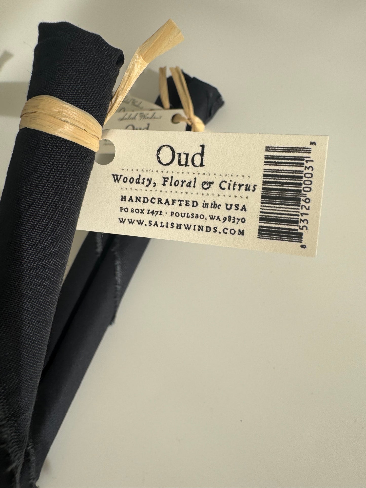 Salish Winds Local PNW- Oud Incense - Moon Room Shop and Wellness