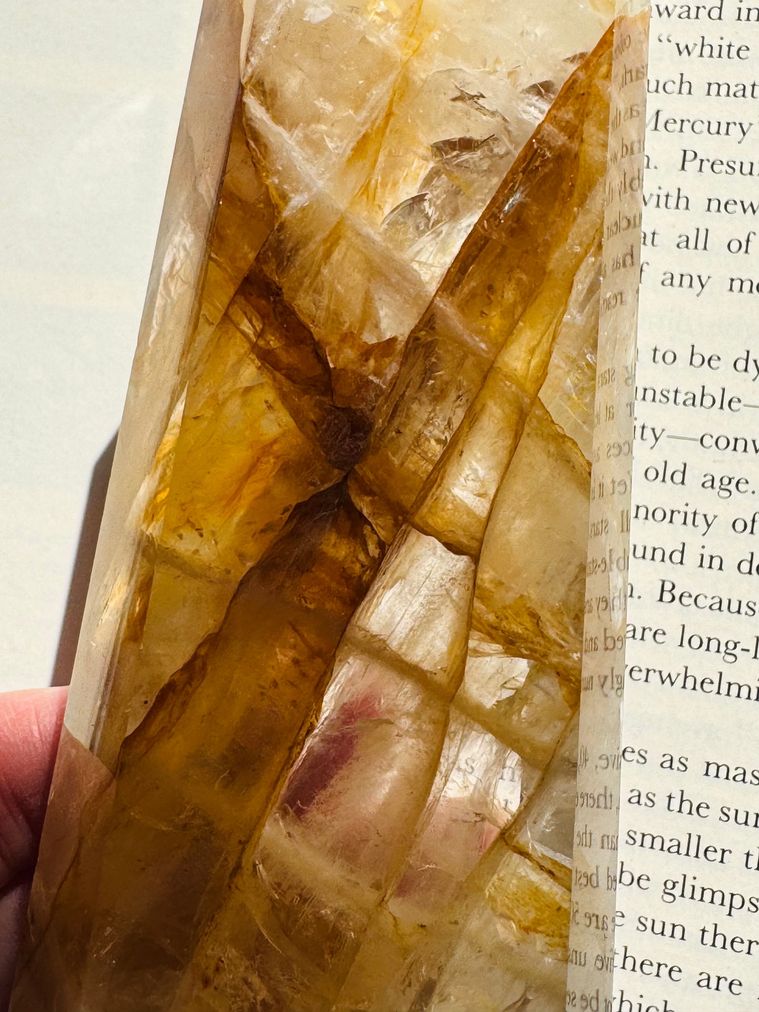 Golden Healer Quartz Tower 374 g Brazil - Divine Beauty - Moon Room Shop and Wellness