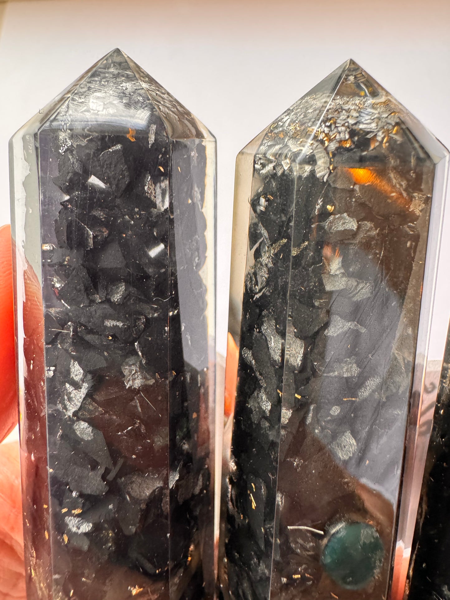 Shungite Orgone Obelisk Tower - Moon Room Shop and Wellness