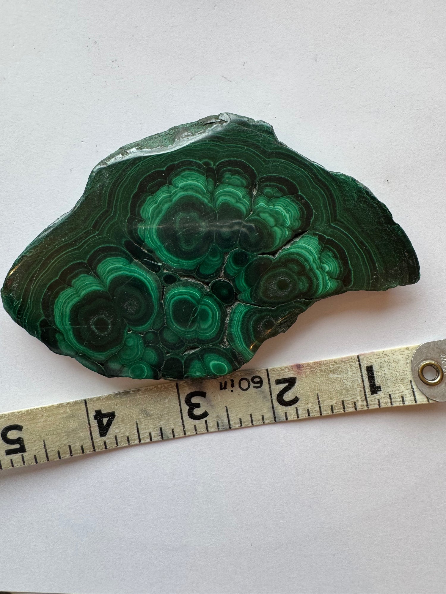Malachite Polished Slab 134 g - Moon Room Shop and Wellness