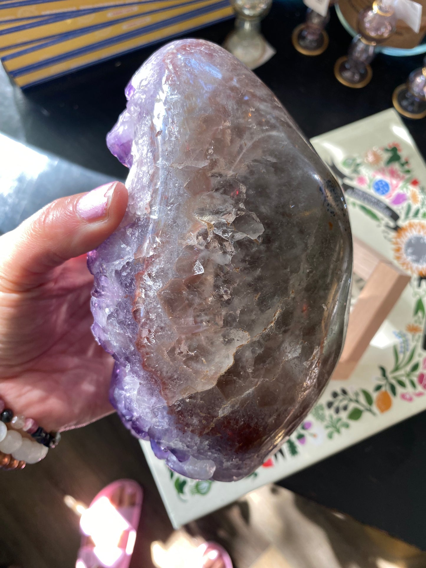 Amethyst Egg 3.62 lbs - Moon Room Shop and Wellness