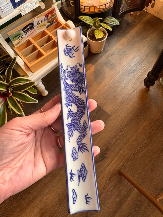 Dragon Ceramic Incense Holder - Moon Room Shop and Wellness
