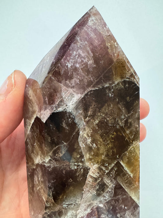 Super Seven/Melody Stone Gorgeous Tower 355 g- Brazil - Moon Room Shop and Wellness