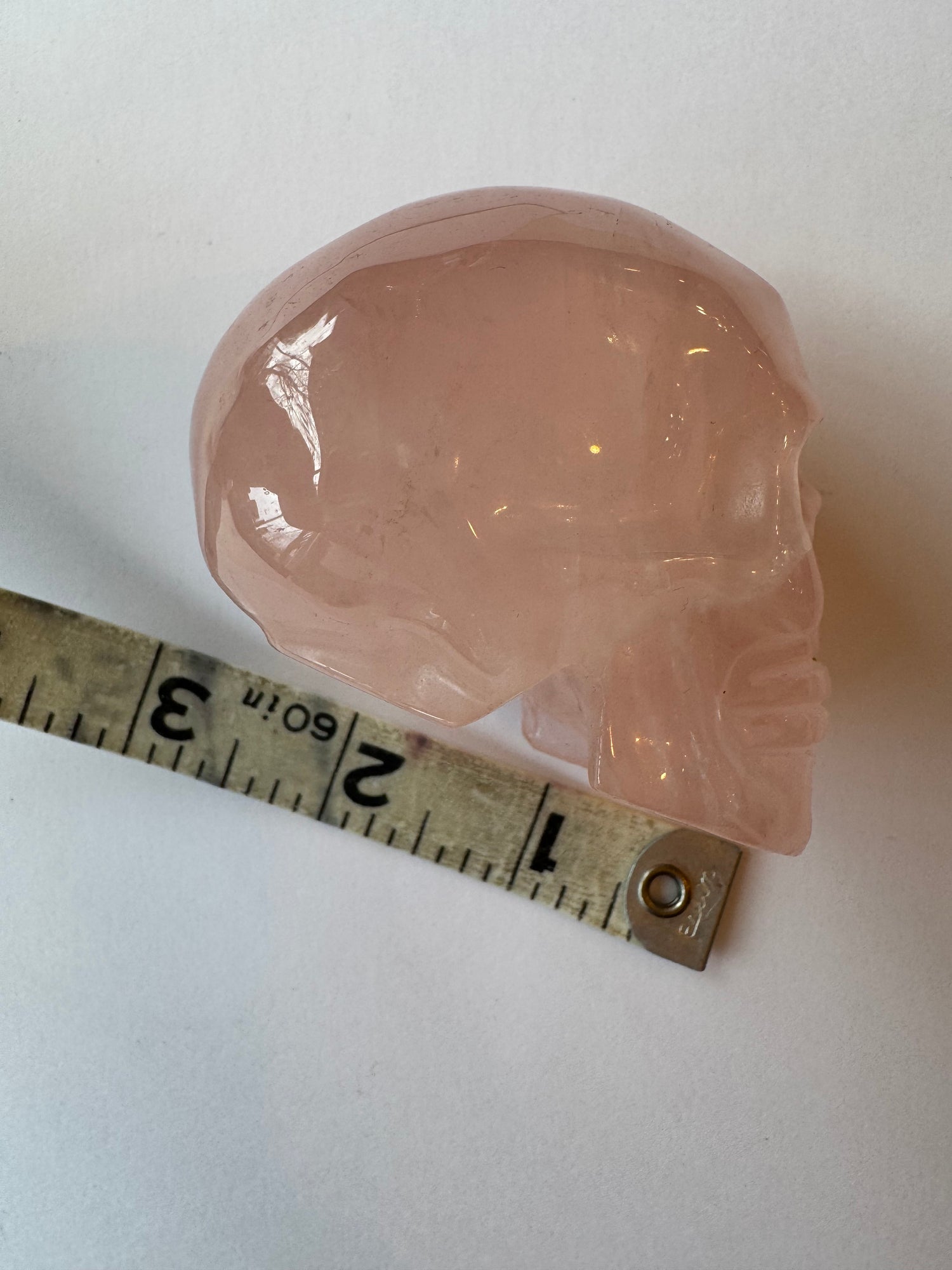 Rose Quartz Skull - Moon Room Shop and Wellness