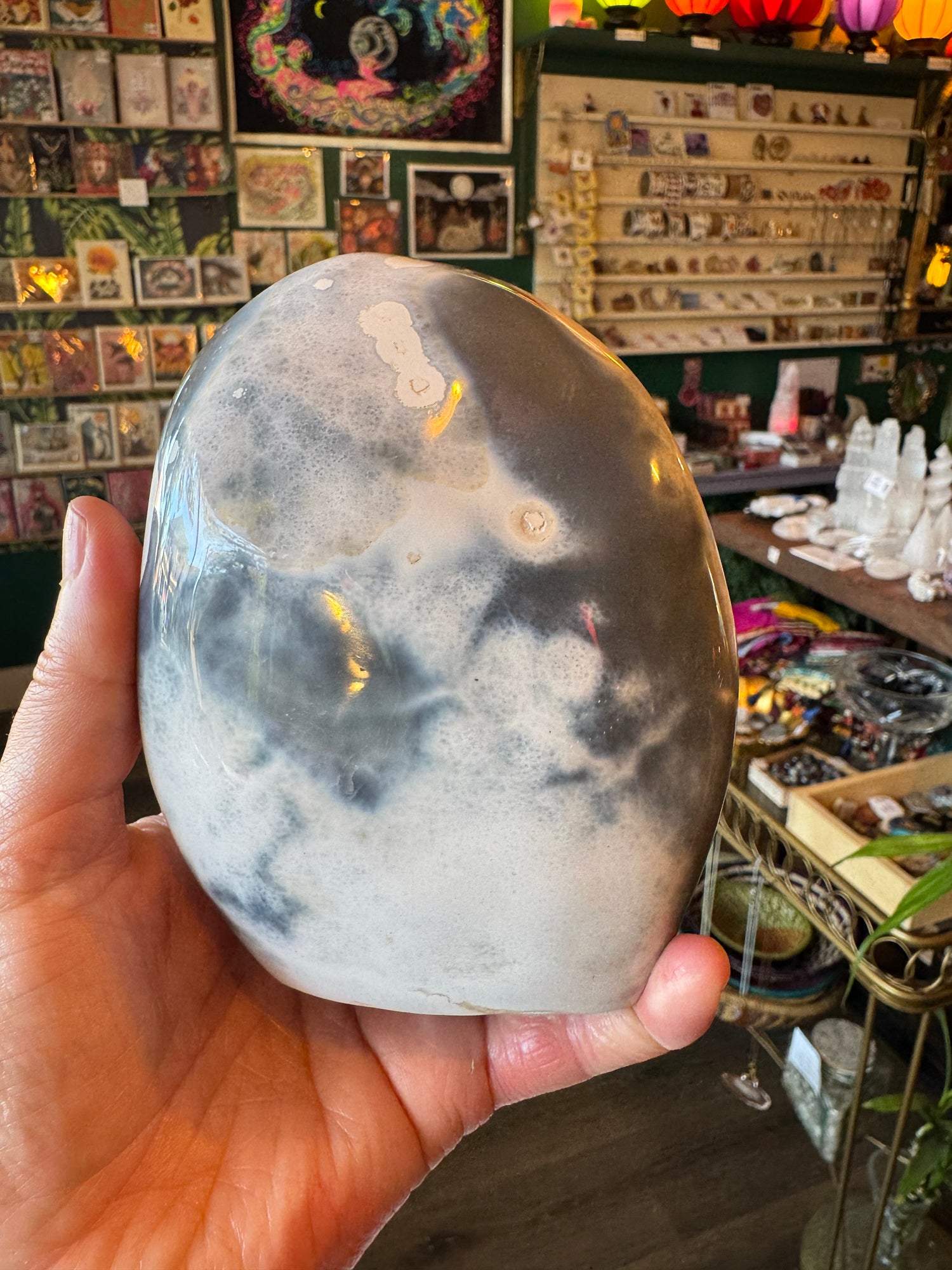 Orca Agate Freeform 1.85 lb - Moon Room Shop and Wellness