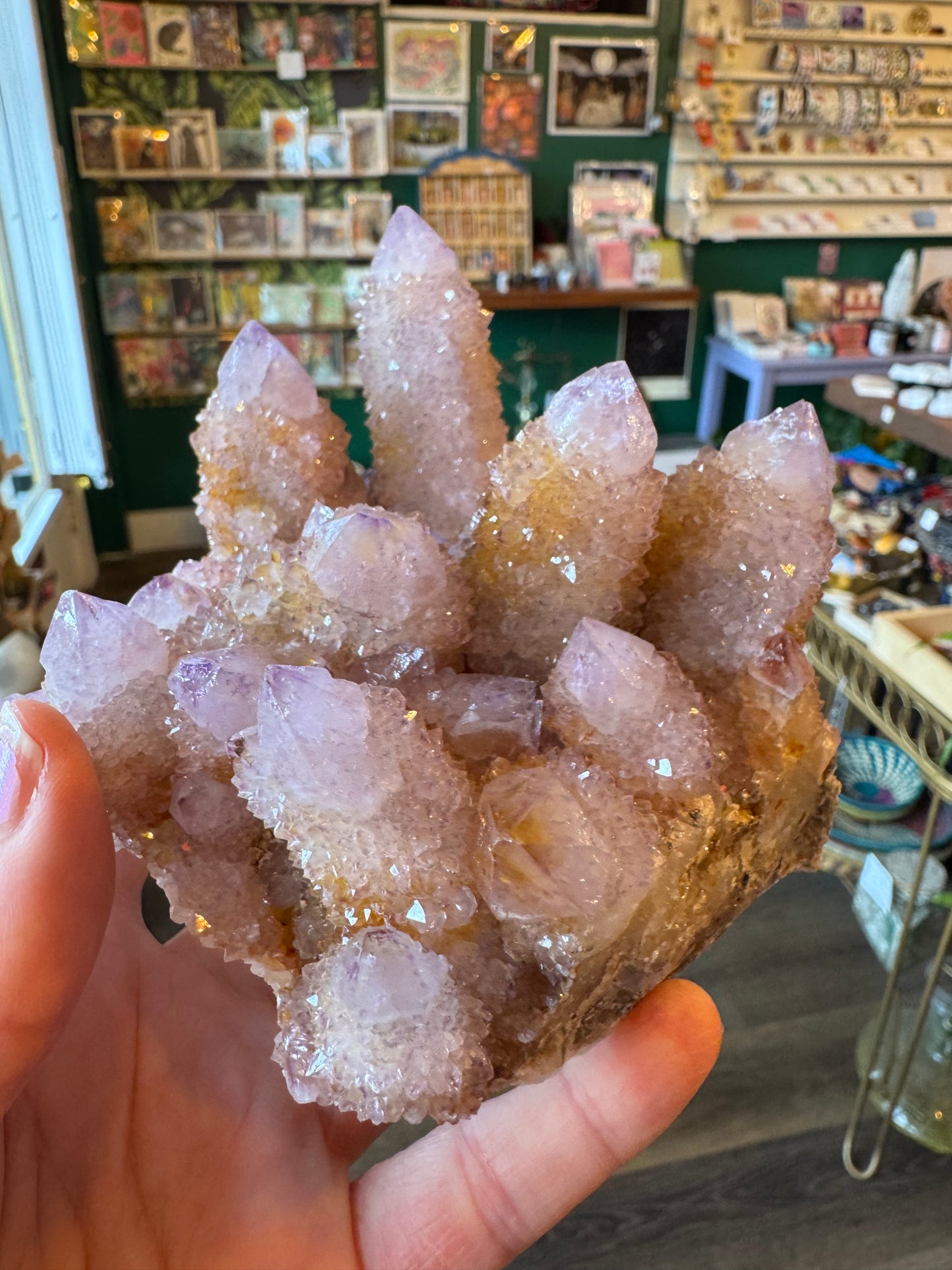 Spirit Quartz Gorgeous Cluster 1.444 lb South Africa - Moon Room Shop and Wellness