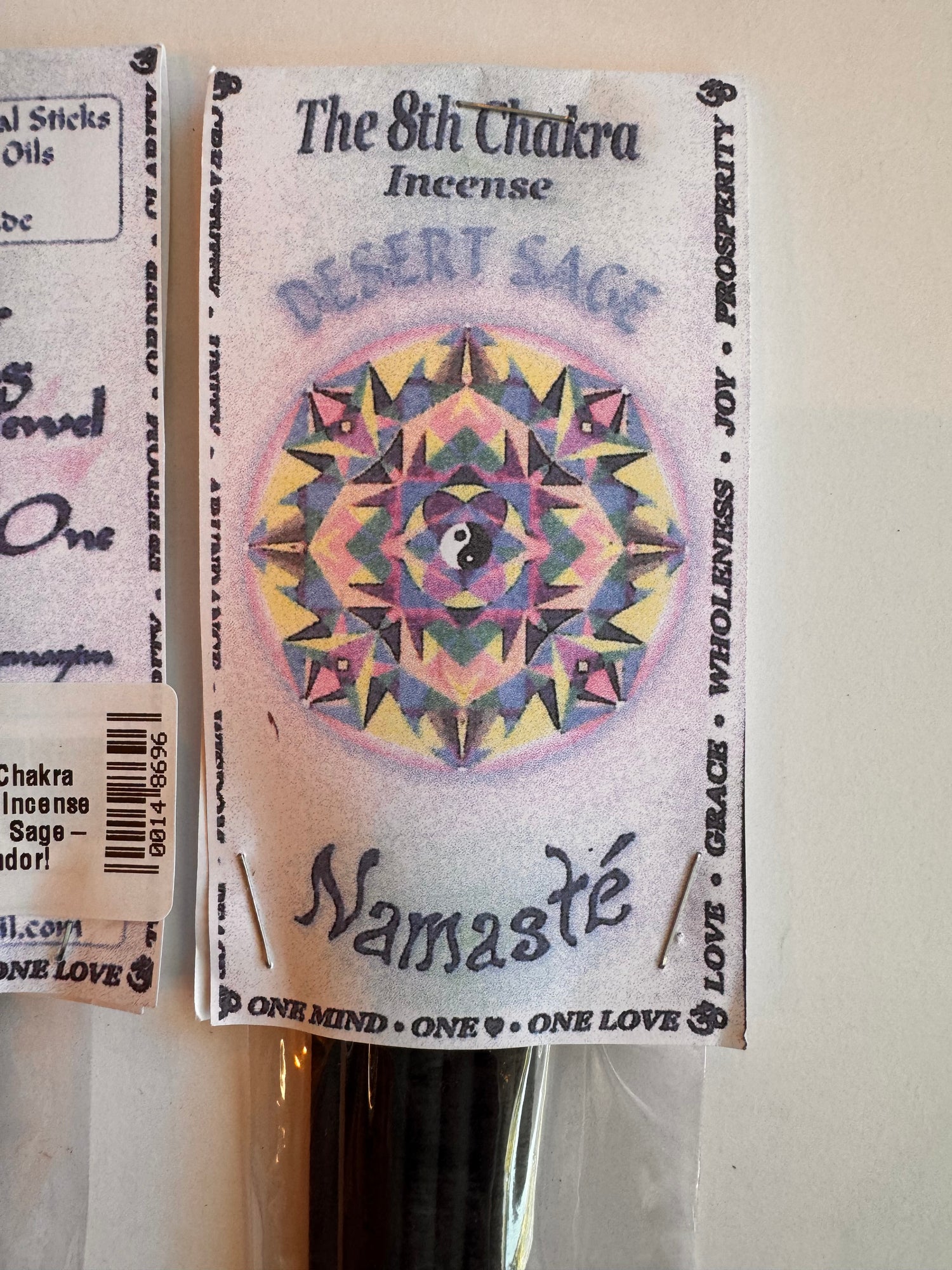 The 8th Chakra 10 Stick Incense -Desert Sage- local vendor! - Moon Room Shop and Wellness