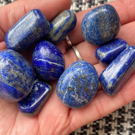 Lapis Tumbled Stone - Moon Room Shop and Wellness