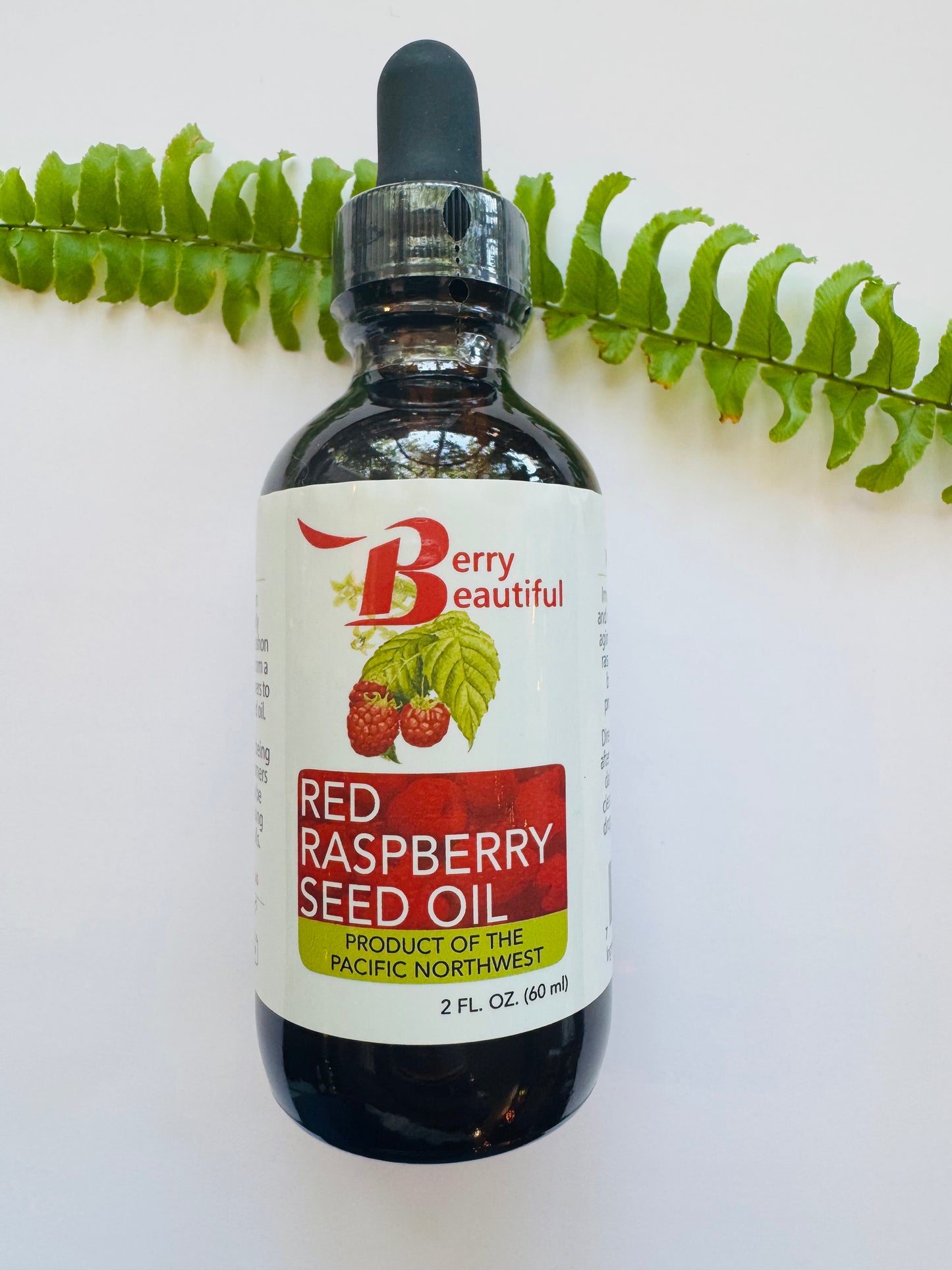 Berry Beautiful Red Raspberry Seed Oil 2 0z - Moon Room Shop and Wellness