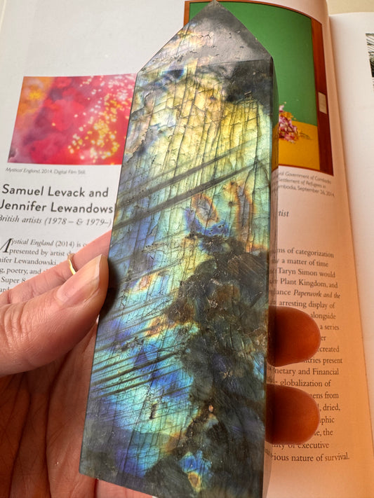 Labradorite Tower 301 g - Moon Room Shop and Wellness