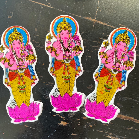 Lord Ganesh-God of wisdom, success and good luck-Removes obstacles Sticker - Moon Room Shop and Wellness