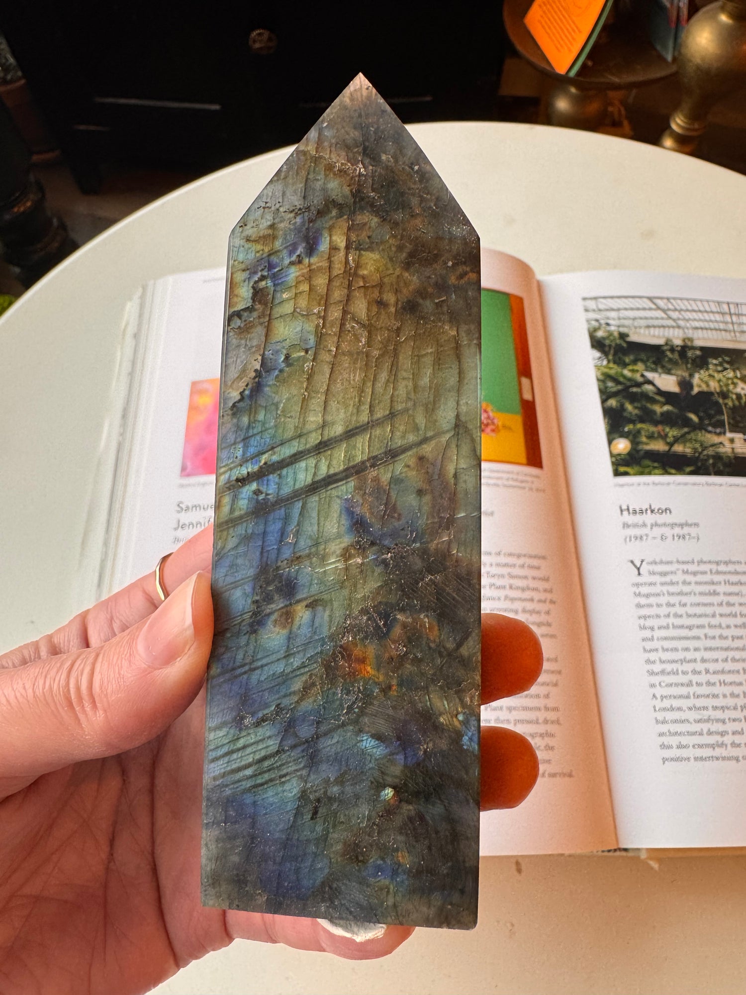 Labradorite Tower 301 g - Moon Room Shop and Wellness