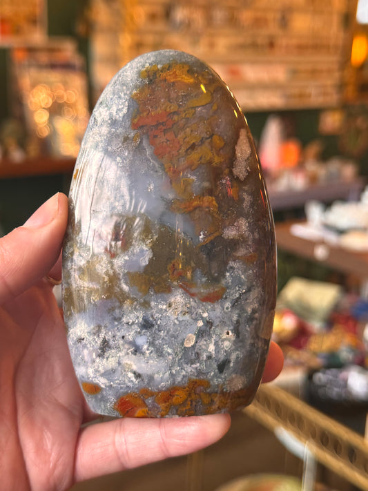 Ocean Jasper Freeform 335 g Madagasar - Moon Room Shop and Wellness