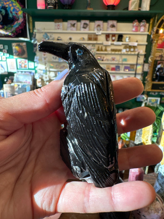 Onyx Raven 3" - Moon Room Shop and Wellness
