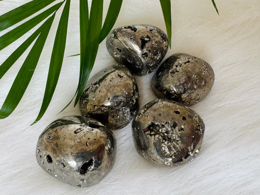 Pyrite Tumbled - Moon Room Shop and Wellness