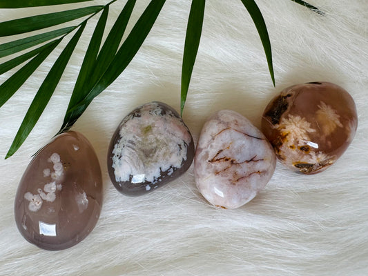 Flower Agate Tumbled - Moon Room Shop and Wellness