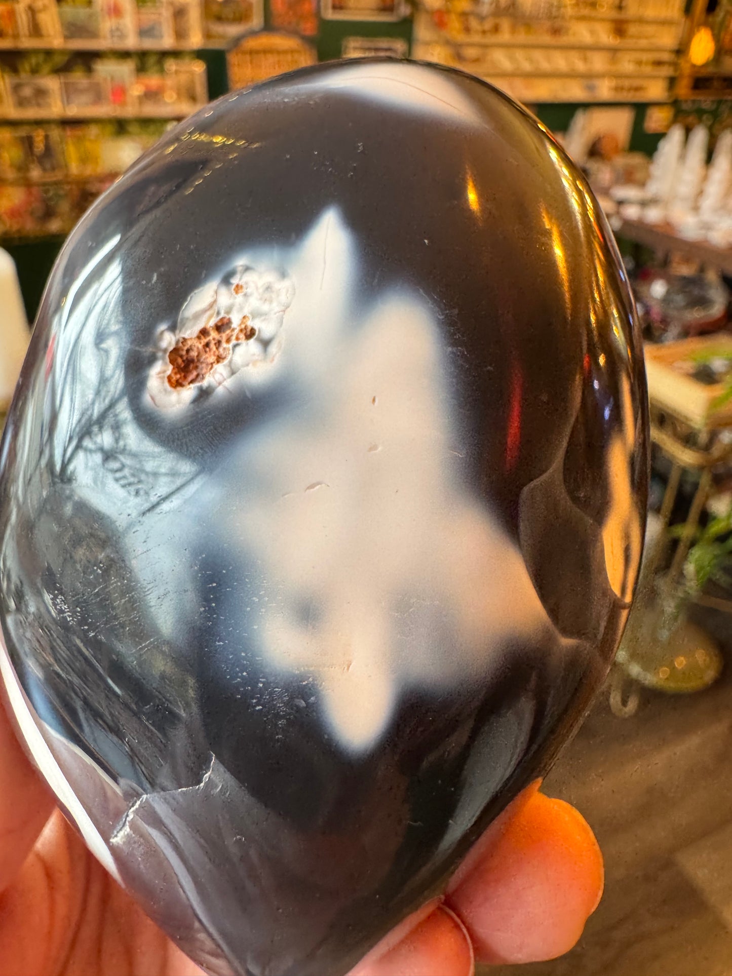 Orca Agate Freeform  1.73 lb - Moon Room Shop and Wellness