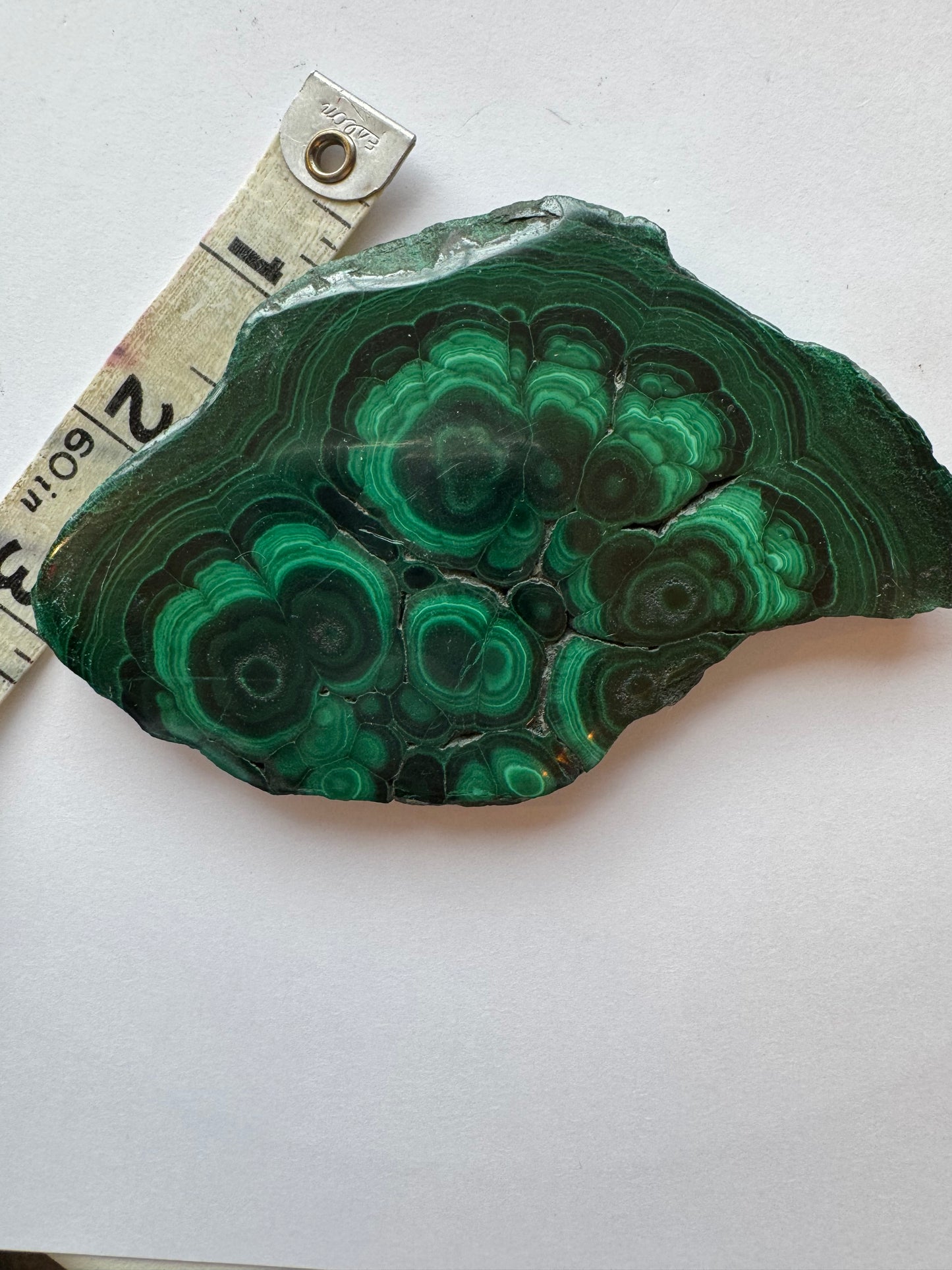 Malachite Polished Slab 134 g - Moon Room Shop and Wellness