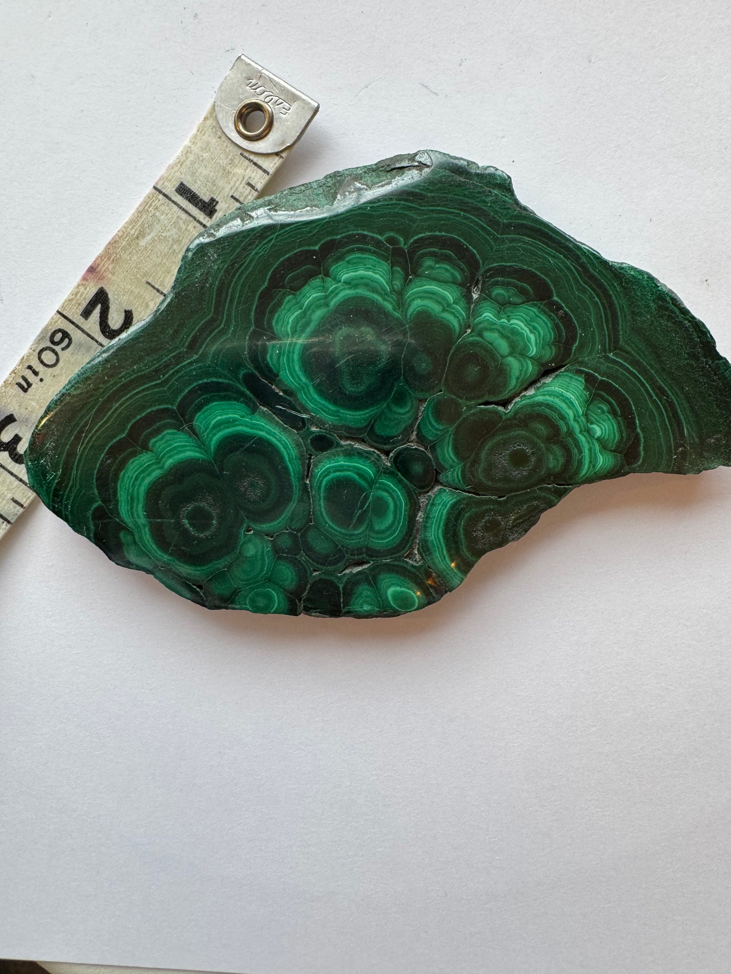 Malachite Polished Slab 134 g - Moon Room Shop and Wellness
