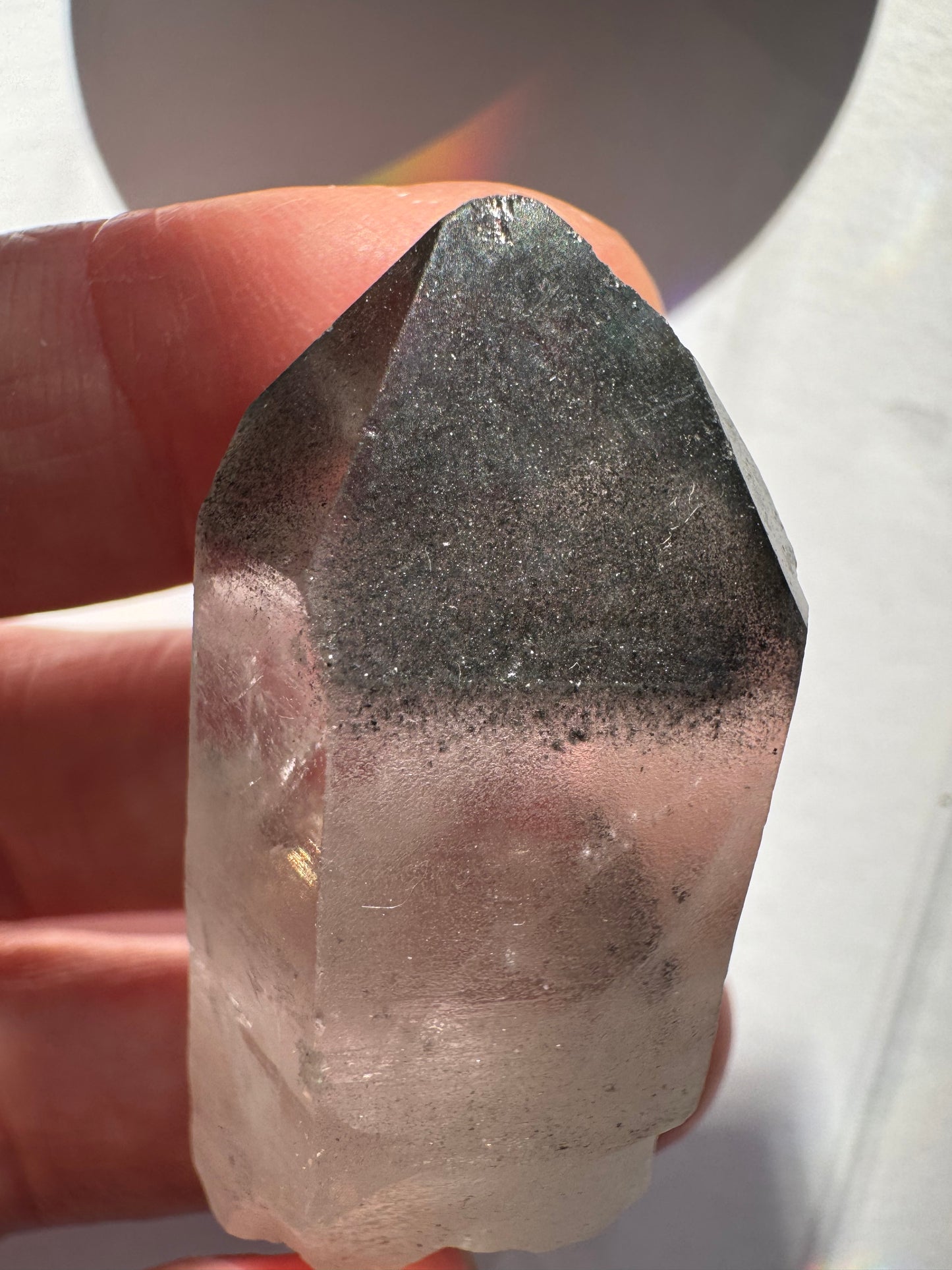 Black Phantom Quartz Point  22 g Brazil - Moon Room Shop and Wellness