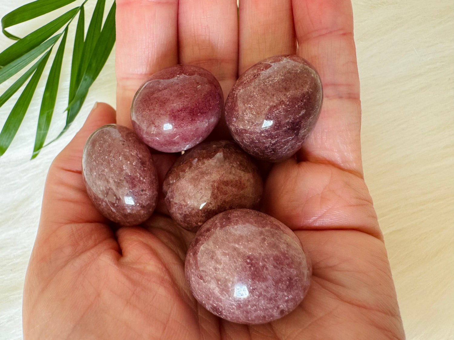 Strawberry Quartz Tumbled - Moon Room Shop and Wellness