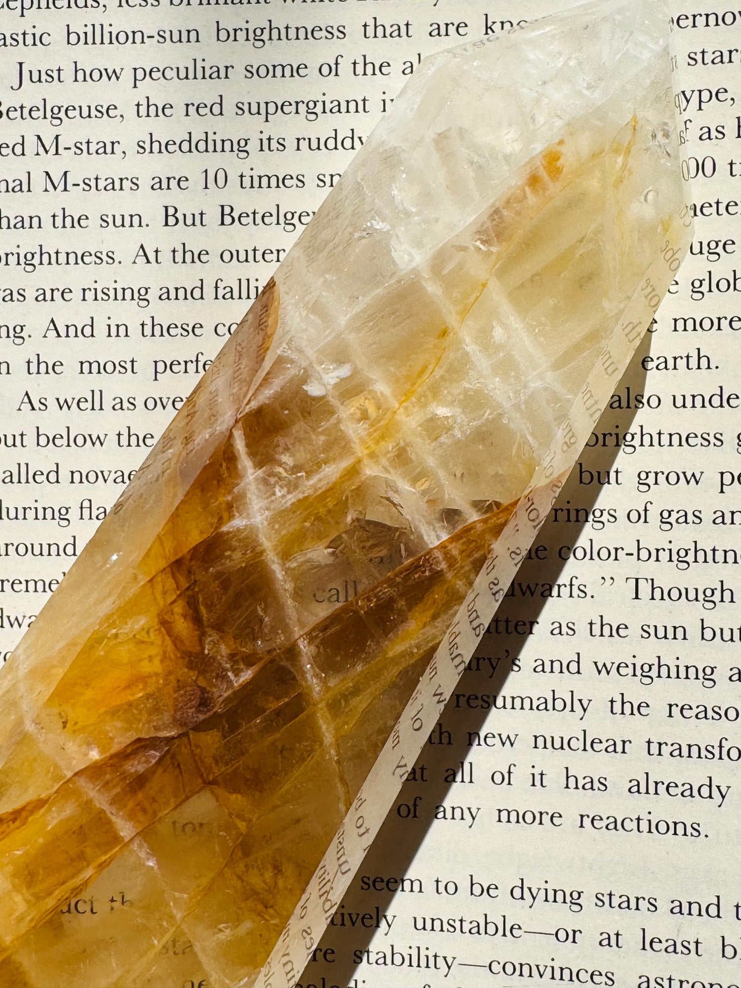 Golden Healer Quartz Tower 374 g Brazil - Divine Beauty - Moon Room Shop and Wellness